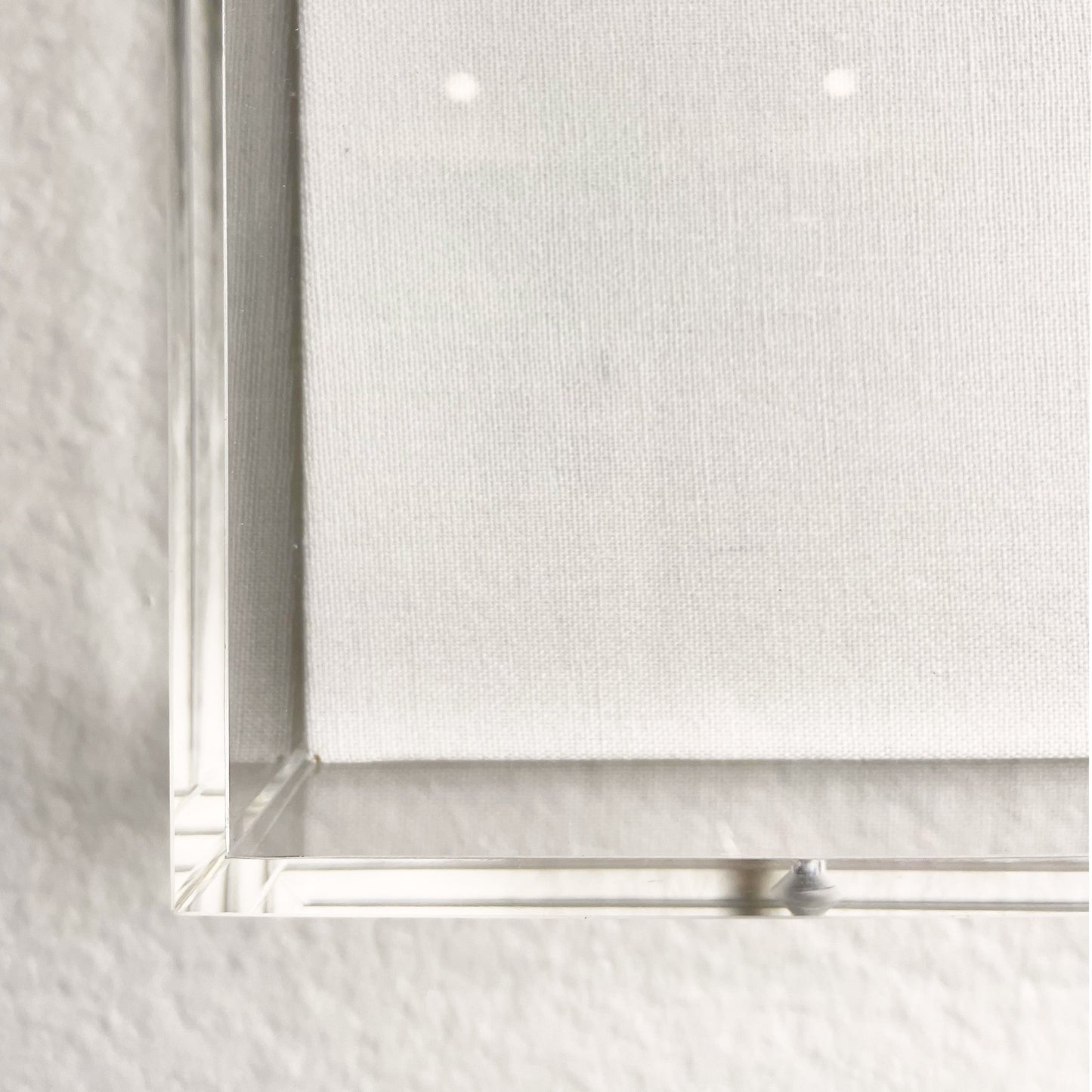 Case of 2 | 30x30 Acrylic Box Frames | Clear