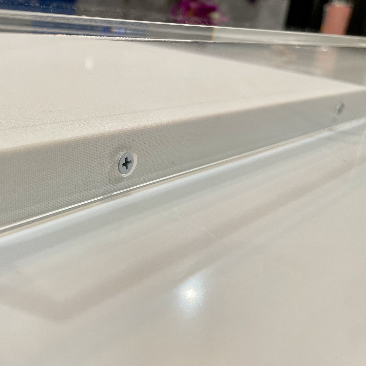 Case of 2 | 30x30 Acrylic Box Frames | Clear