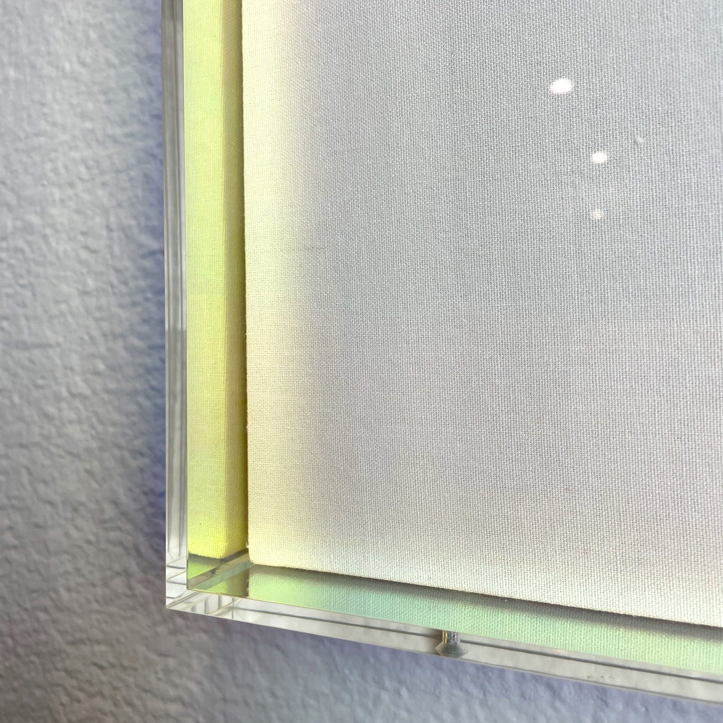 Case of 6 | 12x12 Acrylic Box Frames | Iridescent