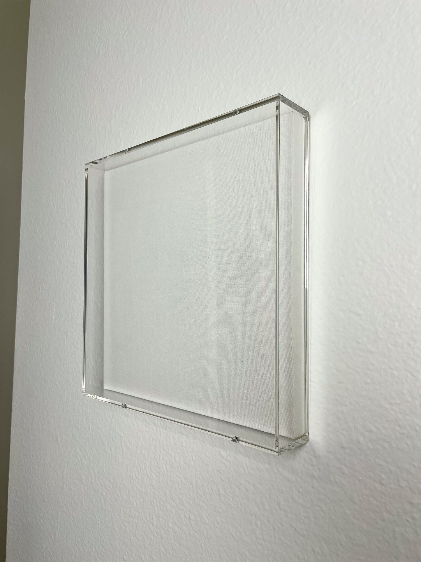 Acrylic Box Frame Kit | Clear
